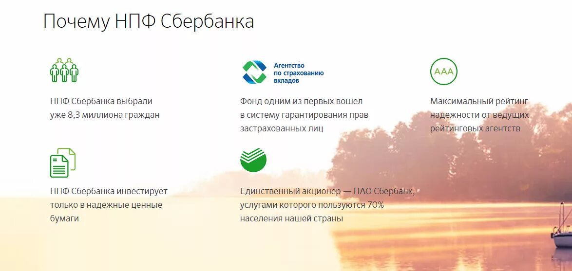 Негосударственный пенсионный фонд сбербанка телефон