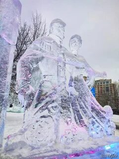 Выставка ледяных скульптур музеон 2024