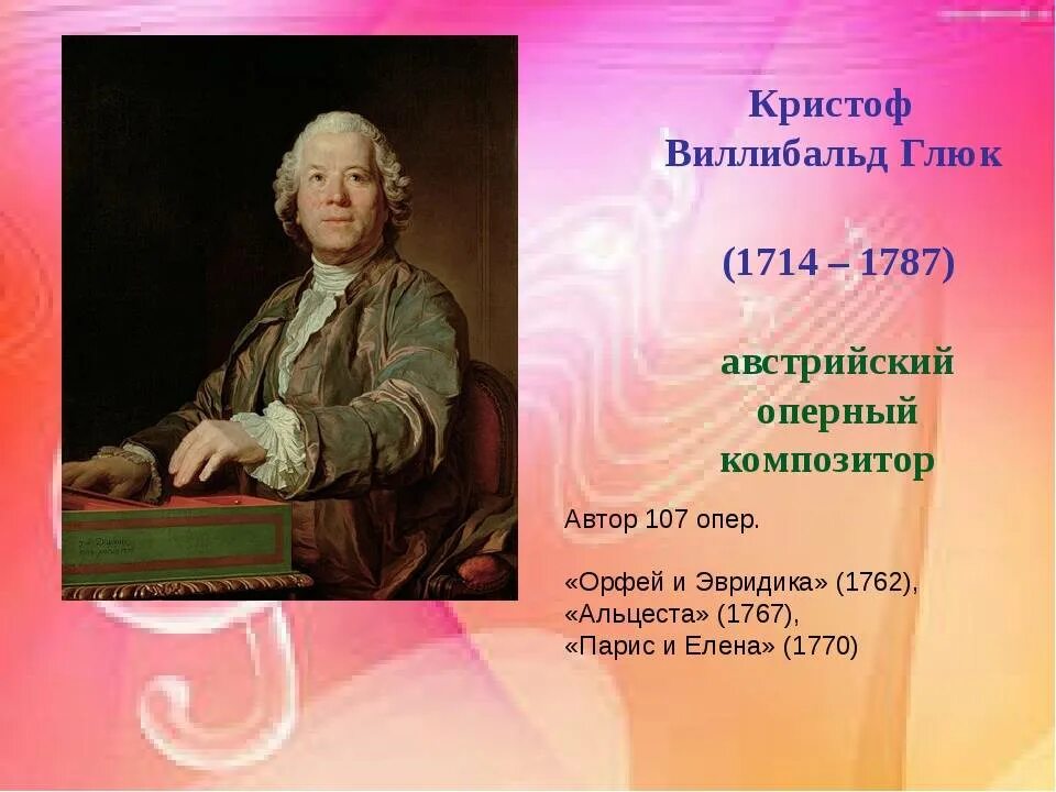 Глюк кратко. Кристоф Виллибальд глюк композиторы. Кристоф Виллибальд глюк 18 века. Глюк композитор портрет композитора. Глюк Кристоф Виллибальд глюк.