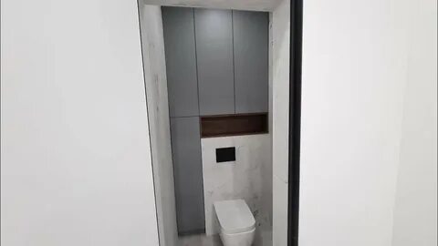 Шкаф туалетный встроенный