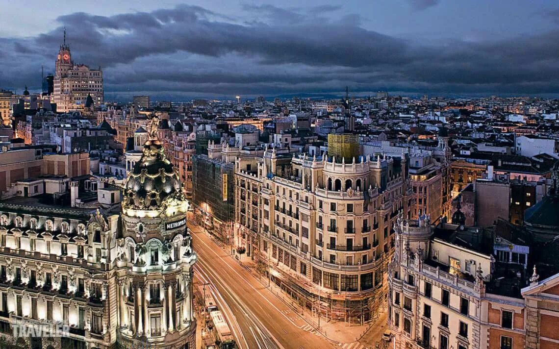 Большие города испании
