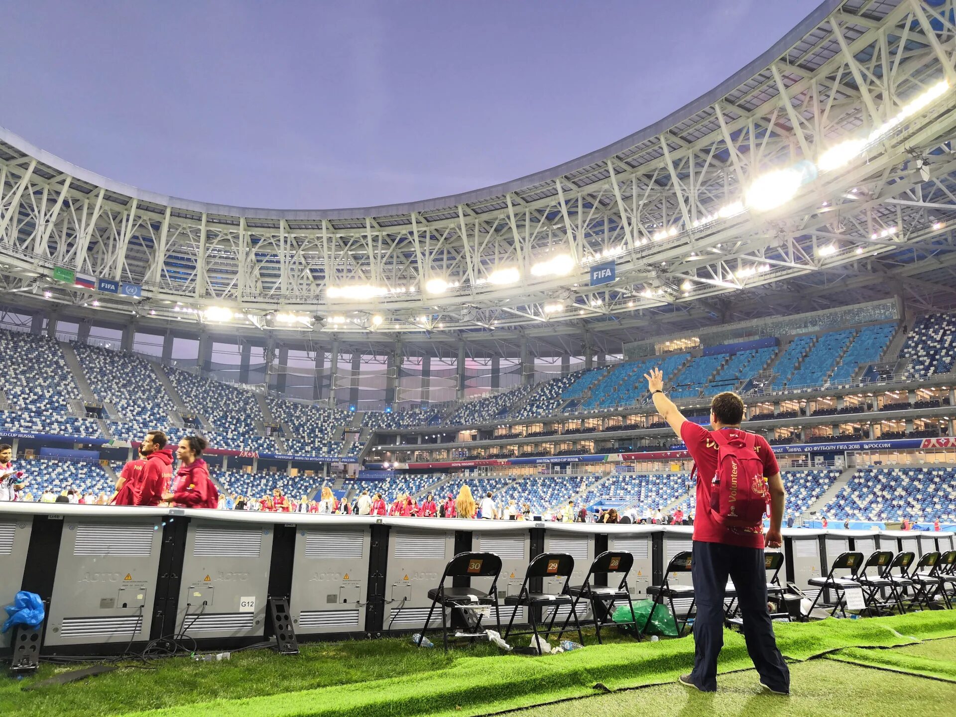 Чемпионат россии fifa 2018. Нижний Новгород стадион к ЧМ 2018. Нижний Новгород ФИФА 2018.