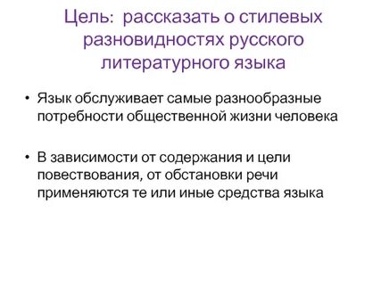 Русский литературный язык реферат