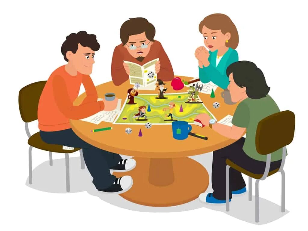 Игры командами за столом. Дети за круглым столом. Человек за столом рисунок. Семья за круглым столом. Группа людей за столом мультяшный.