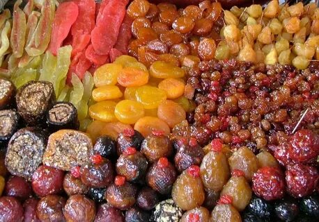 Какие есть сухофрукты