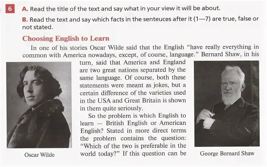 Choosing your english