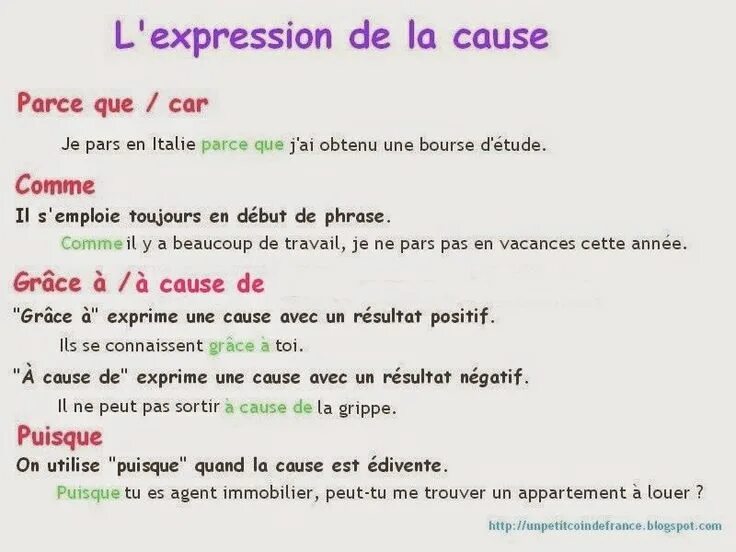 Car parce que разница. Causative worksheets. A cause de ou grace a. Expressions de la cause выражения причины. A cause de grace различия.