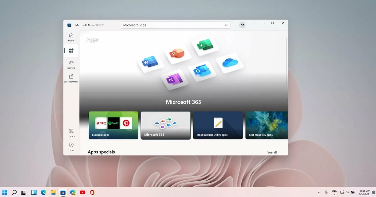 Windows 11 store установить. Приложения windows 11. microsoft store windows 11. edge магазин приложений. виндовс 11 новый магазин приложений с настольными приложениями.