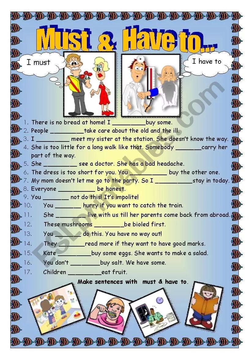 Тест must have to. Must have to упражнения. задания на must и have to. must have to worksheets. must have to упражнения 5 класс.