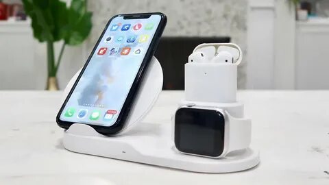 Зарядная станция iphone airpods