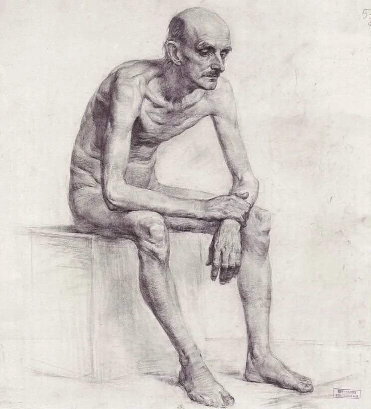 Проблематические натуры. Сидящая мужская фигура. Анатомия сидящего человека. Академический рисунок фигуры. Фигура сидящего мужчины.
