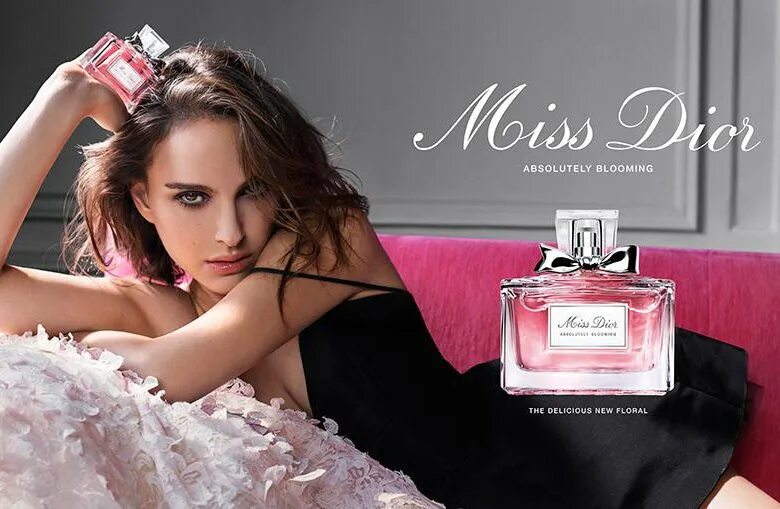 Реклама Christian Dior Miss Dior absolutely Blooming EDP 100 ml. Dior Miss Dior absolutely Blooming Lady 30ml EDP. Реклама Мисс диор с Натали Портман. Духи Натали Портман Miss Dior. Реклама духов портман