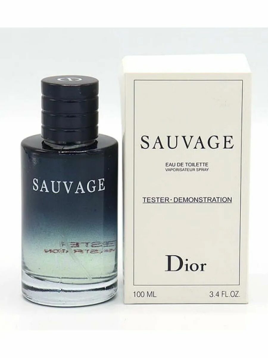 Саваж диор мужские цена в летуаль. Тестер Christian Dior sauvage 100 мл. Dior sauvage 100 тестер. Christian Dior sauvage, 100мл. Диор Саваж 100 мл.