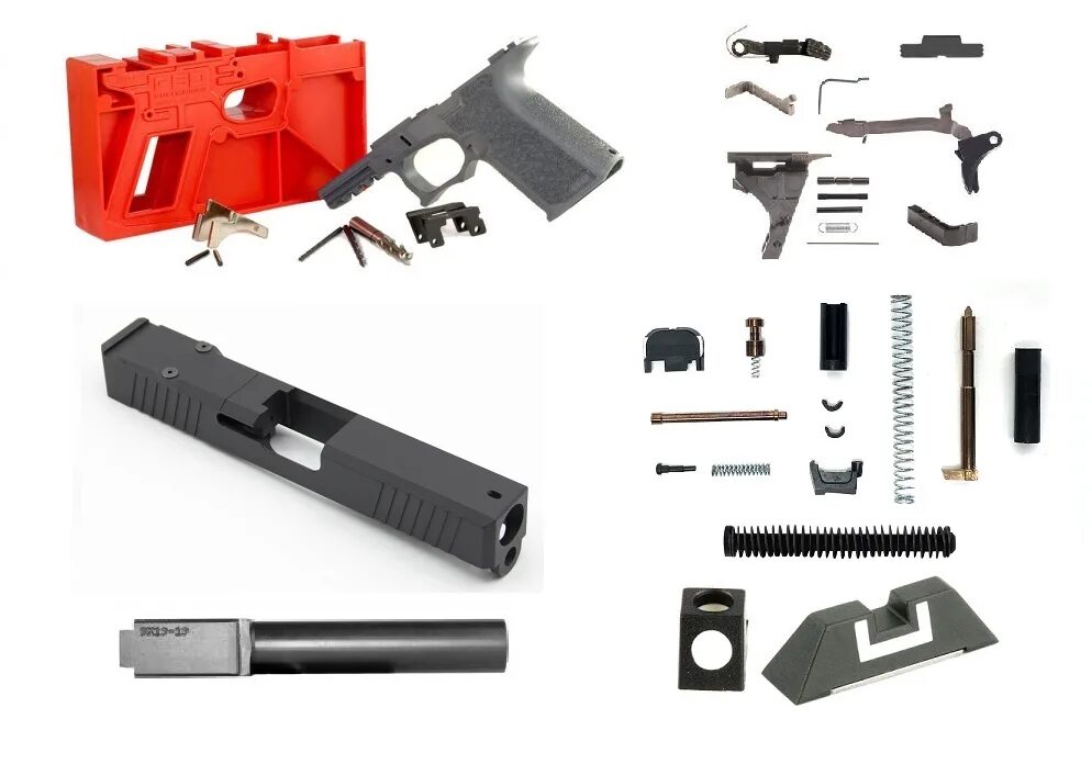 Kit gun. Glock 19 polymer80. Polymer 80 Glock 26 build. Детали для пистолета g.26a. Комплектующие для Глок.