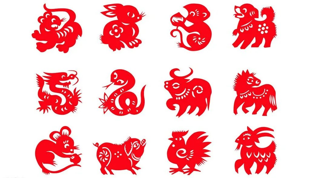 Символы китайского нового года. Китайские символы года. Символы животных. Животные символы года. Фото символов года
