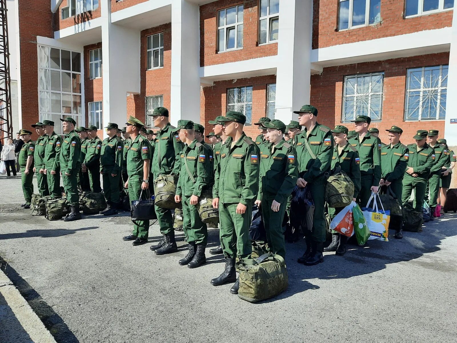 Информирование военкомата