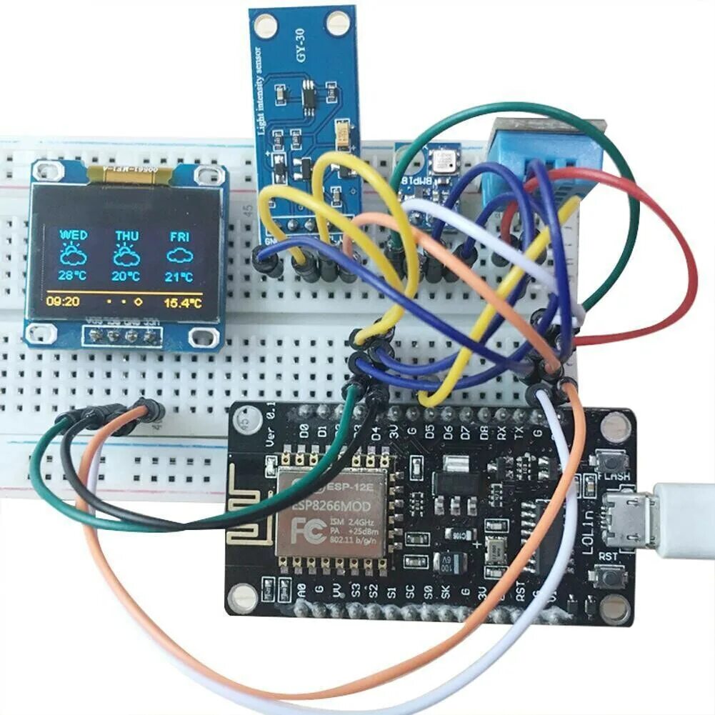 Oled дисплей esp8266. Oled 0.96 arduino метеостанция. метеостанция ардуино i2c dht11. метеостанция esp8266 d1. метеостанция на ардуино с дисплеем 1602 и bmp180.