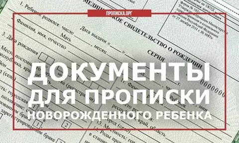 Прописка в собственность ребенка