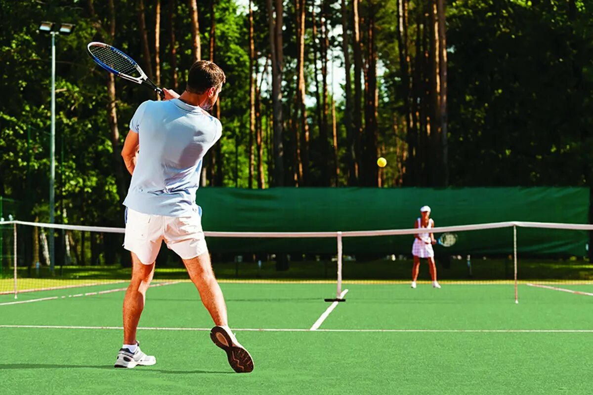 He doesn t play tennis