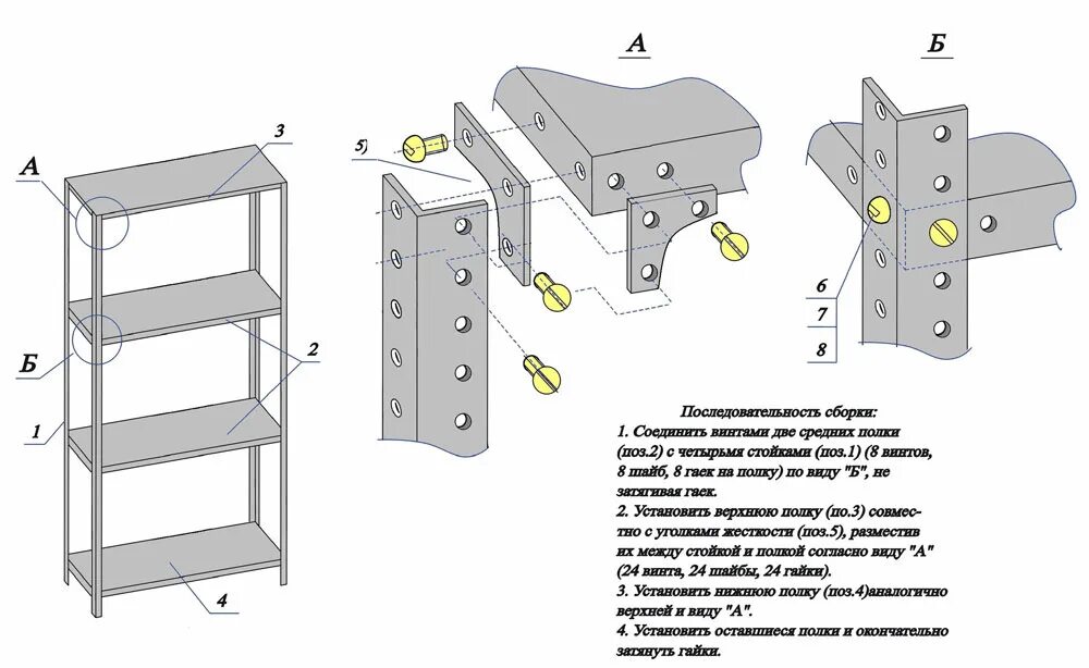 Инструкция сборки металлического стеллажа МС-500. Стеллаж СТФ схема сборки. Стеллаж металлический складской СФМ 14 схема сборки. Схема сборки стеллажа Промет.