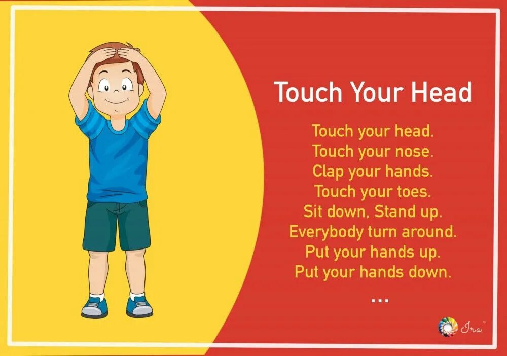 Touch head. Touch your head Touch your nose. Touch your head Touch your nose стих. Touch your head картинки. Touch your nose Kids.