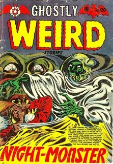 Comic Book Cover For Ghostly Weird Stories 120.