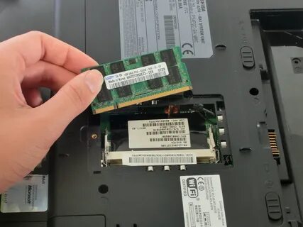 Оперативная память ноутбука toshiba