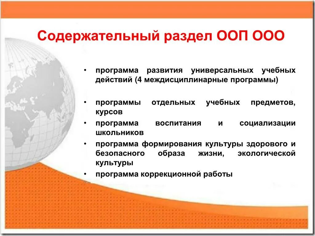 Из каких разделов состоит основная образовательная программа. Из каких разделов состоит основная образовательная программа