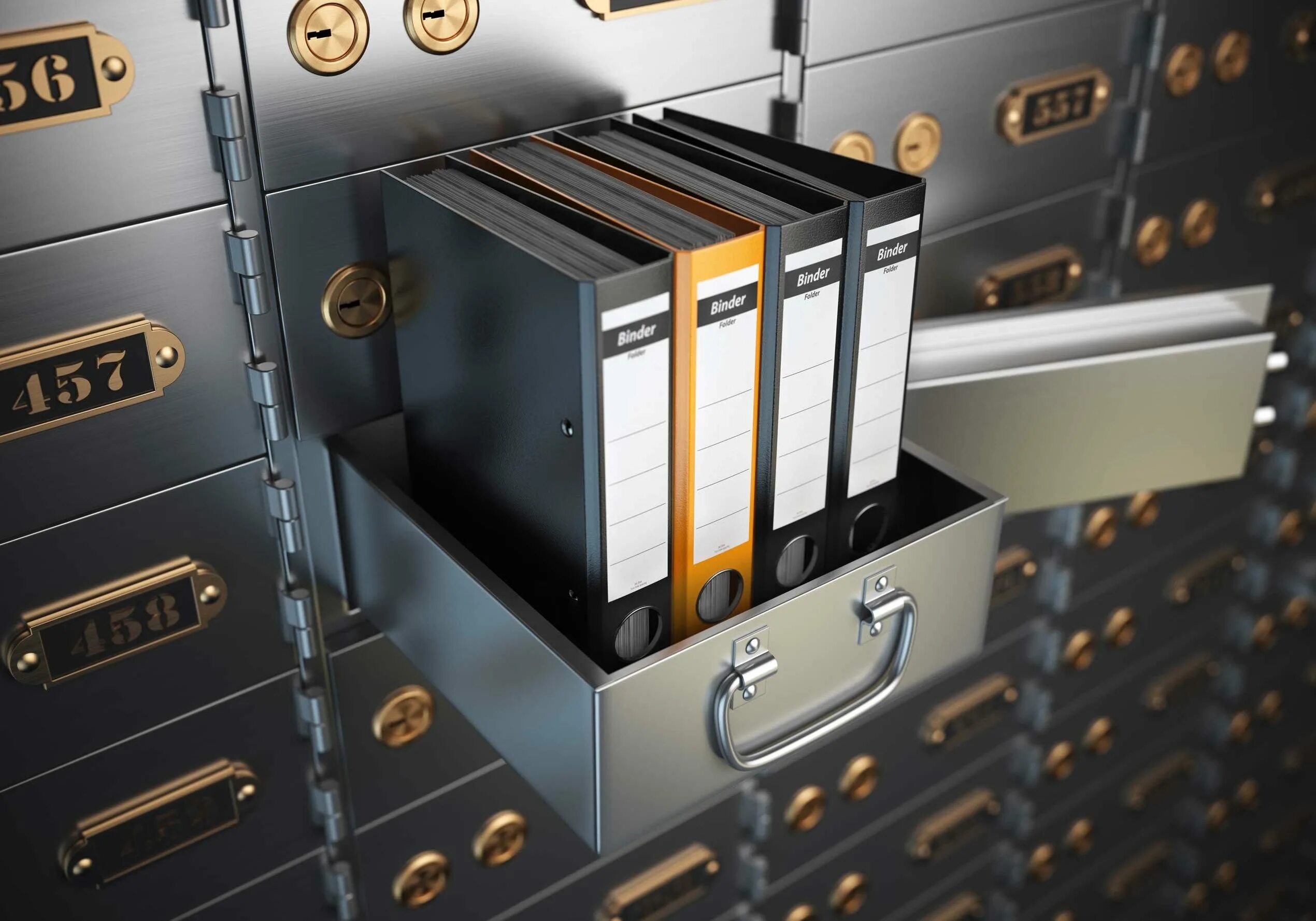 Хранение конфиденциальной информации. Конфиденциальная информация в сейфе. хранение секретных документов. депозитарные ячейки в гостинице.
