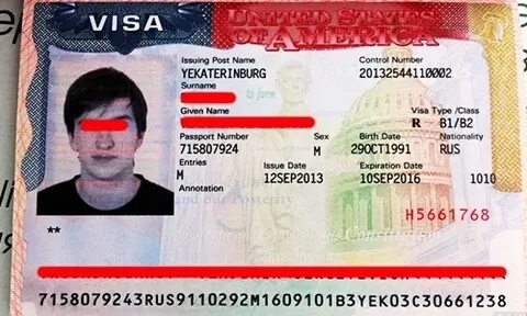 Виза сша требования