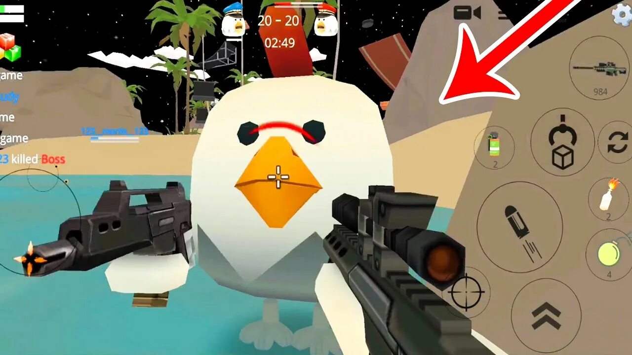 Чикен Ган base01. Chicken Gun игра. НУБ из Чикен Ган. Чикен Ган карта base01.