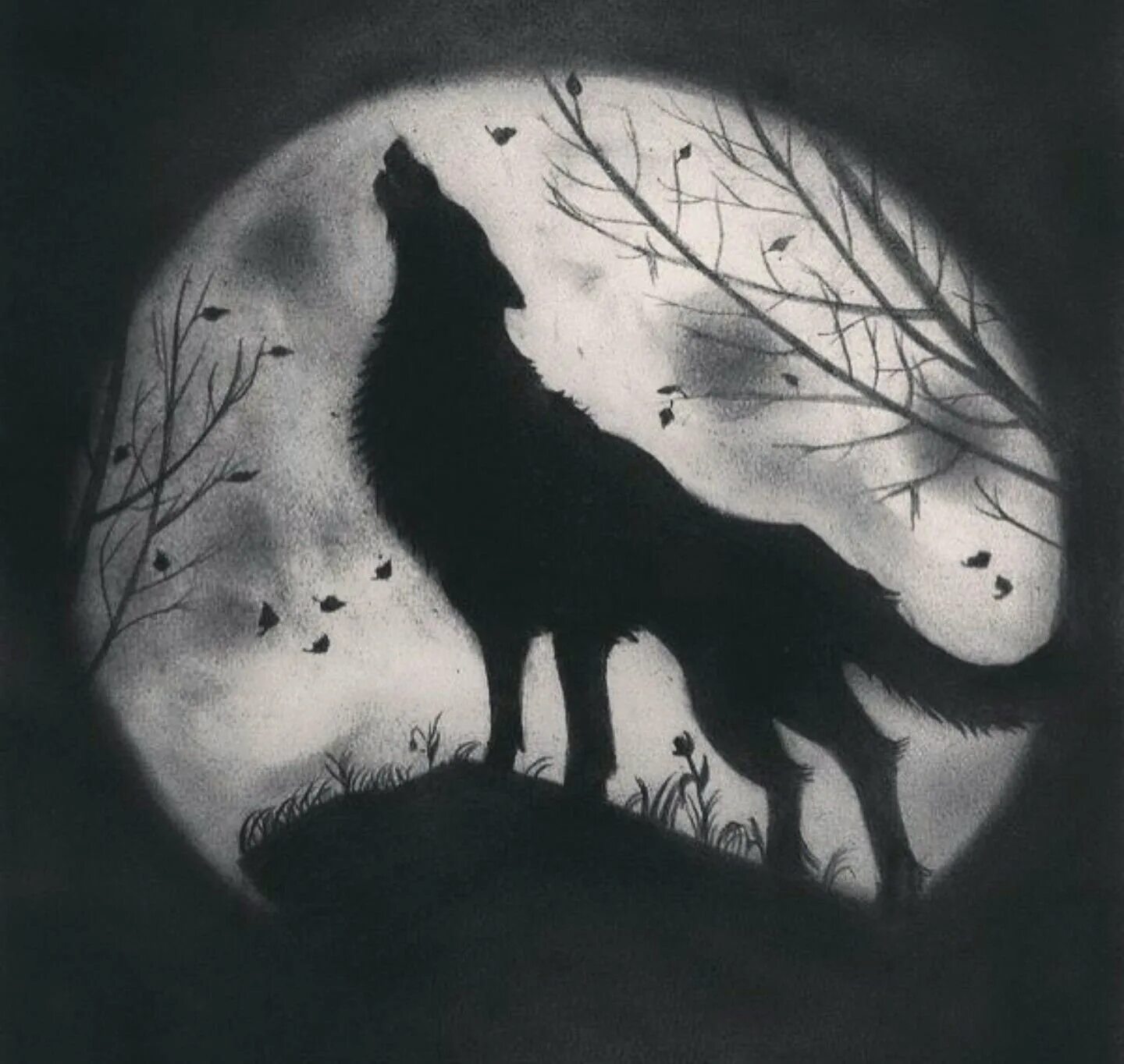 луна и птицы. одинокий космонавт арт. луна на черном фоне. набор для вышивания лунная соната. тату на фоне луны.