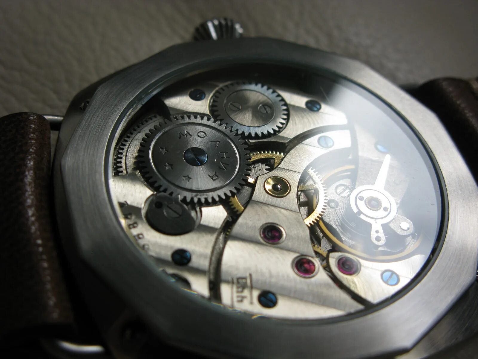 Watch6 classic 47 мм. Хомаж молния Радиомир. Купить корпус часов для марьяжа механизм ета 6497 или 3602 47 мм.