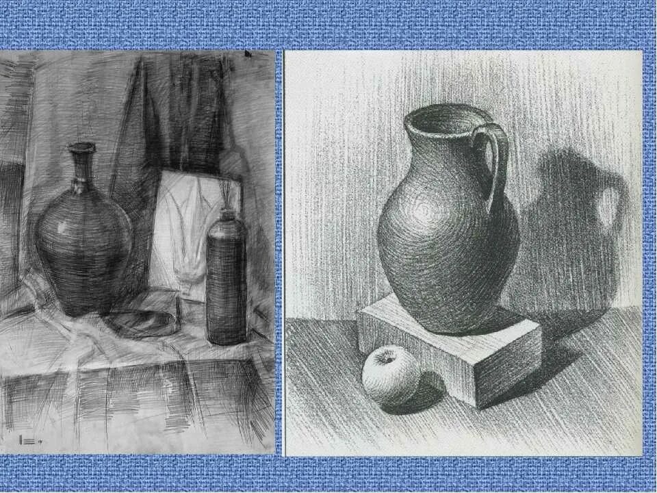 Рисунок на тему графика 6 класс Графический натюрморт