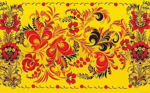 Картина хохлома