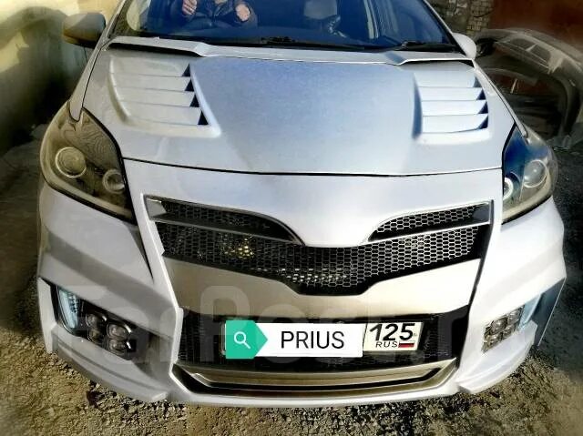 Бампер приус 30 купить. Тойота Приус 30 бампер передний тюнинговая. Prius 30 передний бампер. Обвес Приус 30. Бампер передний Тойота Приус 30 кузов.