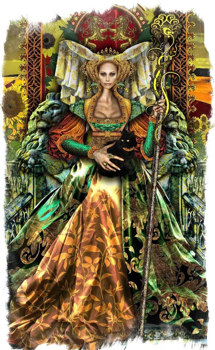 королевы таро иллюминатов. королева кубков и жрица. шхина. таро эллен дуган императрица. таро телема королева кубков.