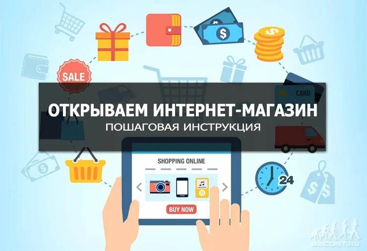 Сеть открывающихся магазинов