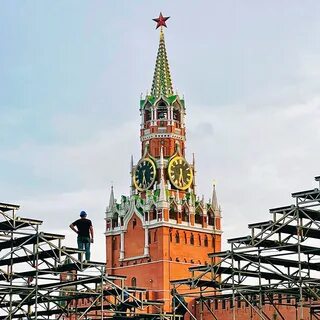Piazza Rossa, Mosca.