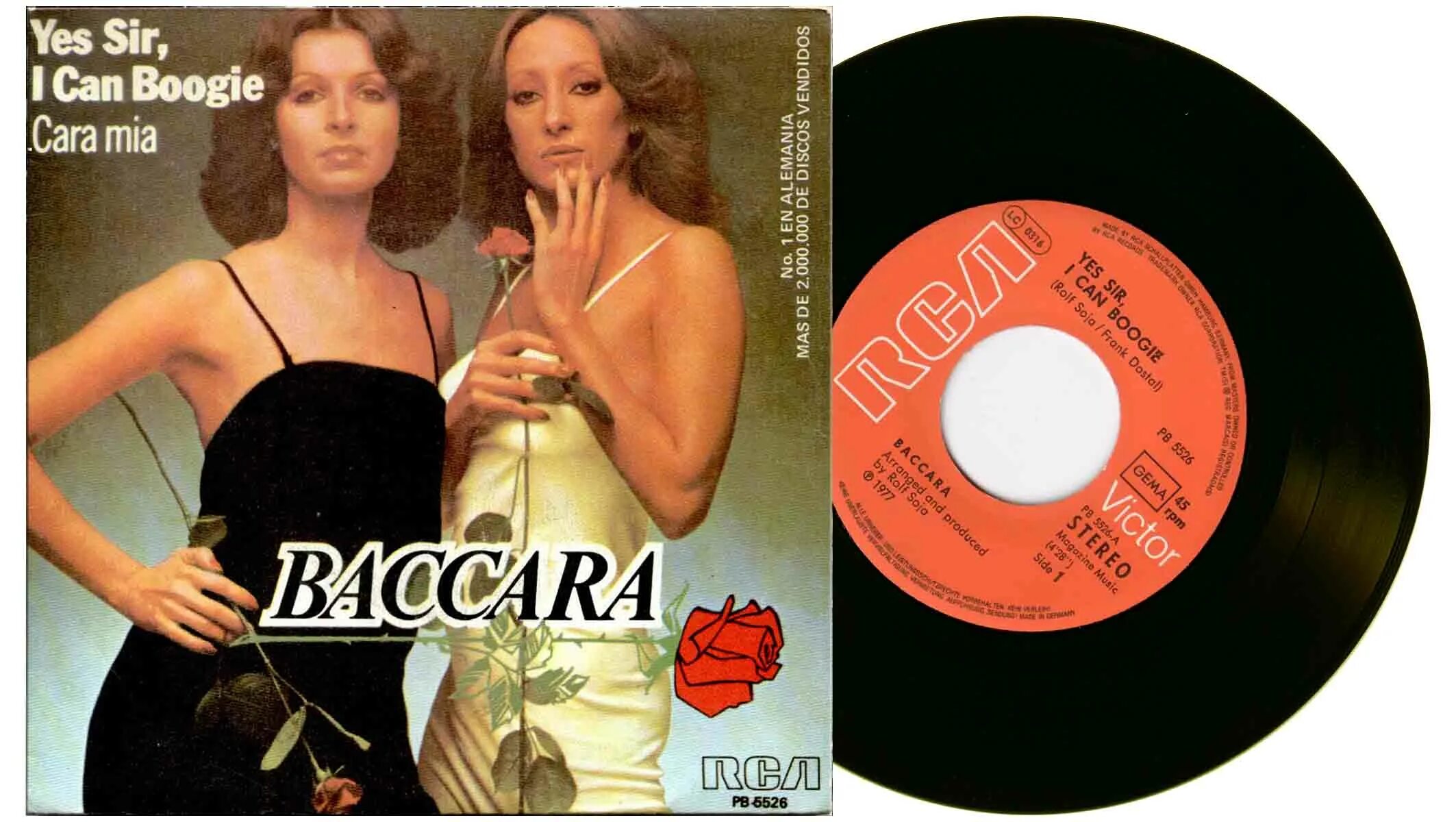 Baccara cara mia. Группа Baccara в молодости. Baccara Yes Sir обложка альбома. Baccara обложки альбомов. Альбом Baccara cara Mia.