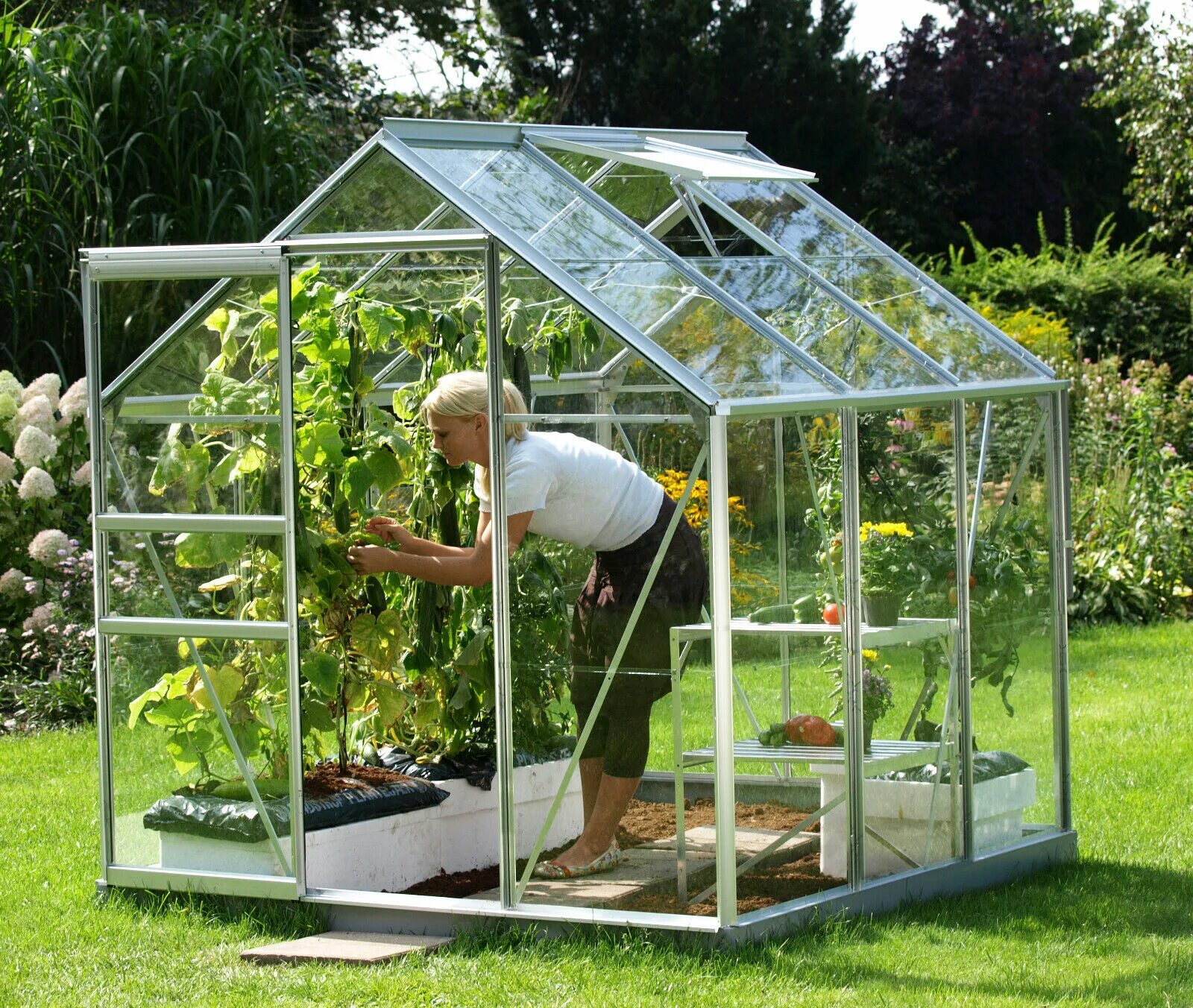 Мини ГРИНХАУС парник. Теплица Greenhouse. Мини теплица Greenhouse. Теплица: Juliana Orangery 15,2m². Купить небольшую теплицу