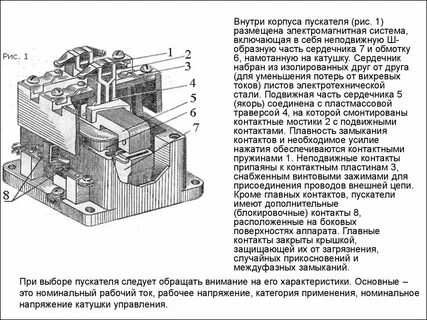 Устройство контактов