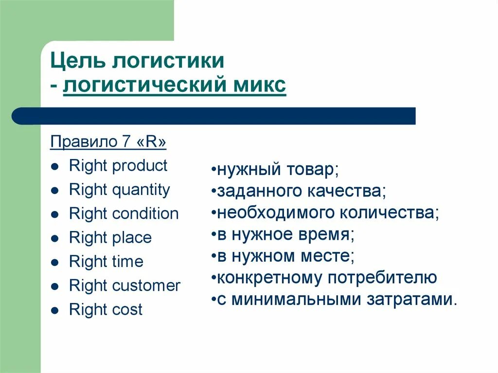 Основные задачи логистики. Основные цели логистики снабжения. Основные цели транспортной логистики. Цели транспортных организаций. Понятие и сущность логистической деятельности.