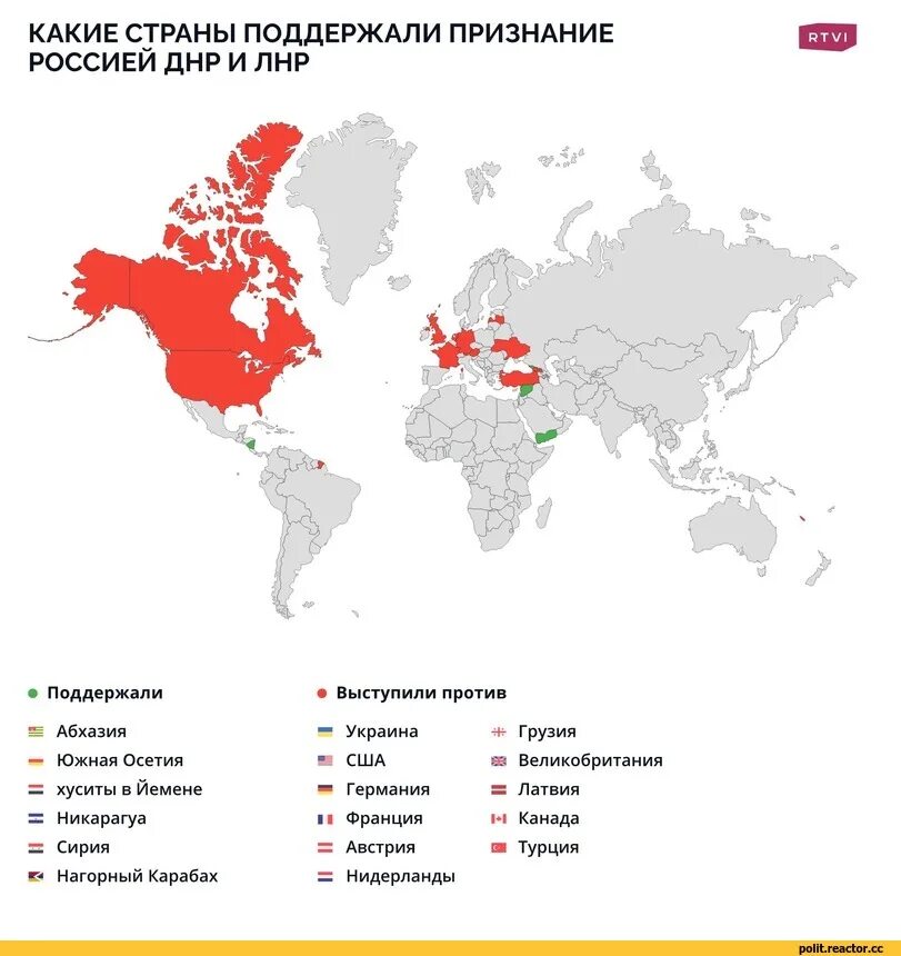Какие государства приняли