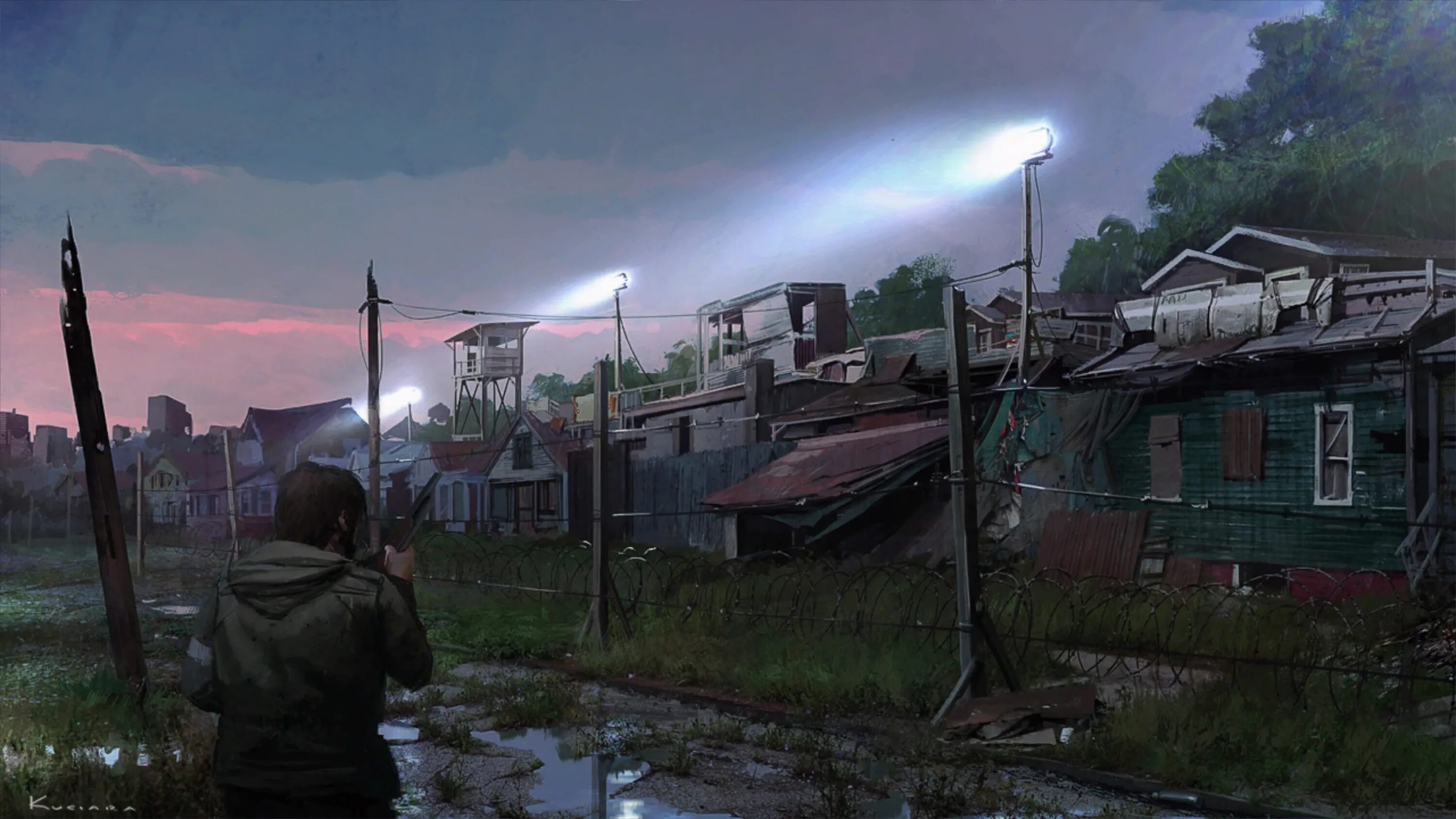 The last of us 2 пейзажи. The last of us Карантинная зона. The last of us Питтсбург. Ласт район