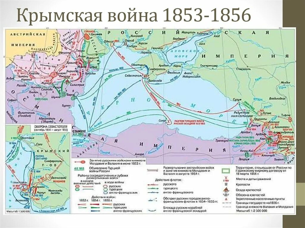 Крымско турецкая. Русско турецкая 1853-1856.