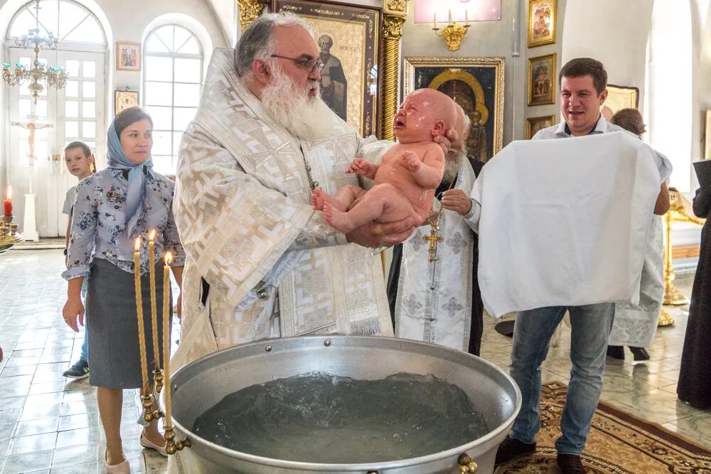 Крещение ребенка правила