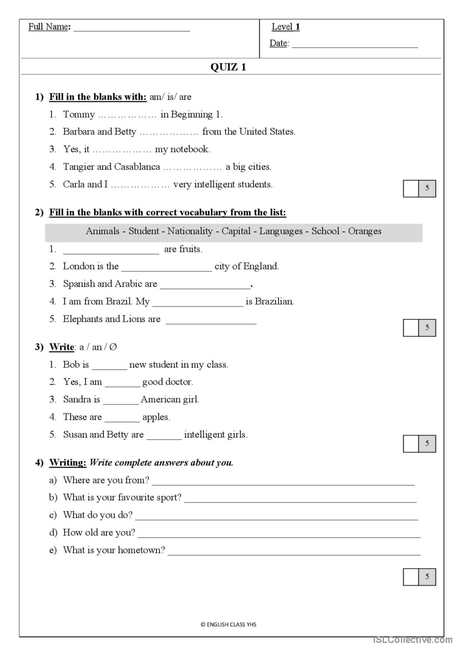 Beginners level english. English Tests for Beginner Level. Тест на уровень английского языка Worksheet. Тест по английскому Beginner. Тест бегинер английский.