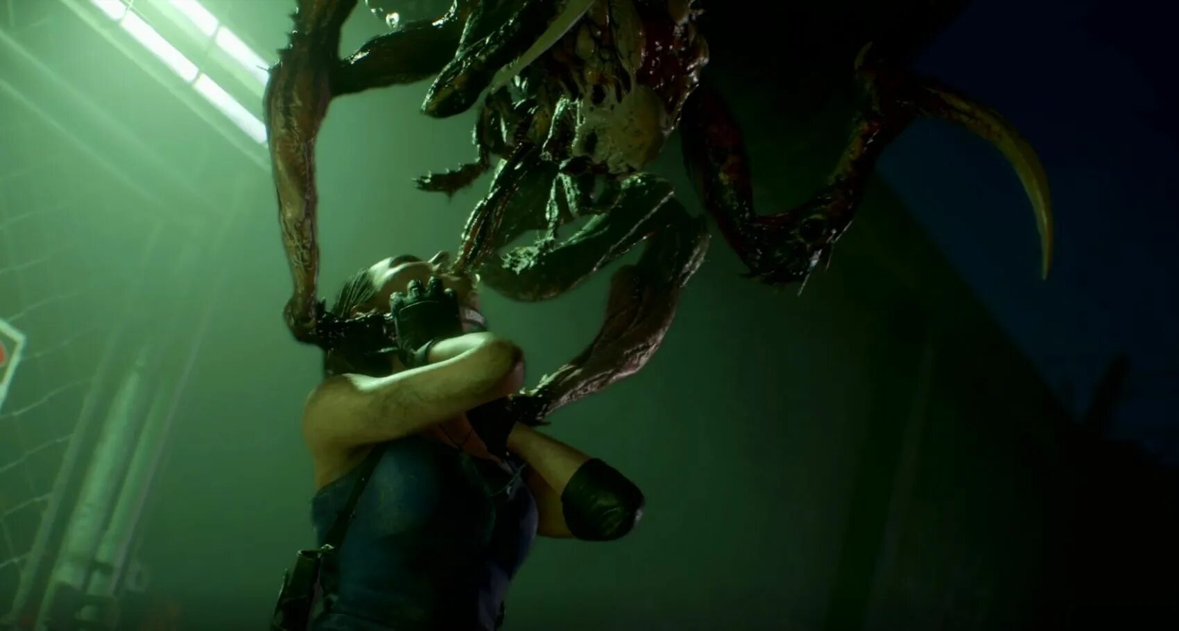 Tentacles scene