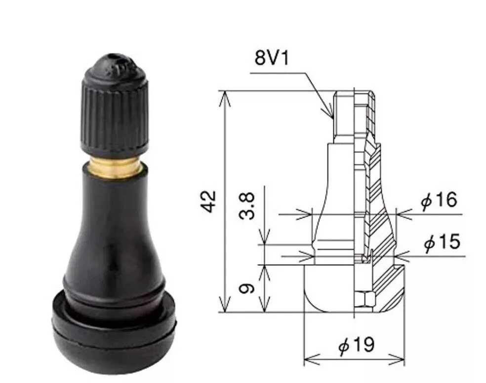 Tr415 резиновый вентиль. Ниппель tr415. Tr412 бескамерный ниппель. Вентиль tr-415. Ниппель для бескамерных шин автомобиля